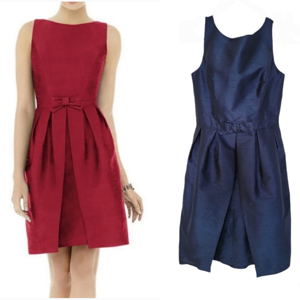 🆕️ Alfred Sung Midnight Cocktail Dress D700